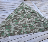 2nd War German Zeltbahn Marked